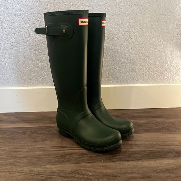 Hunter Women's Original Tall Rain Boots (Size US 7) - Picture 8 of 10